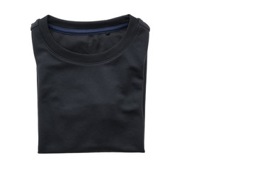 Black T shirt for clothing