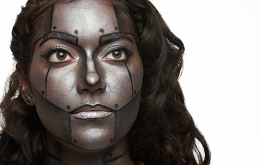 bodyart painted face