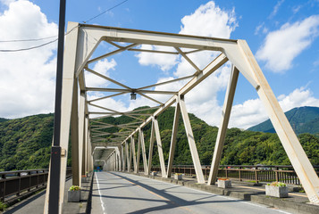 Fototapeta na wymiar Minobu Bridge