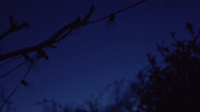 Outdoor string lights