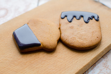 decoration cookie icing for Halloween