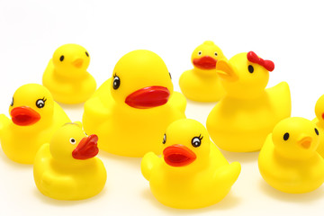 かわいいアヒルのおもちゃ