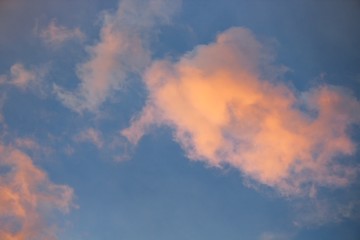 Sunrise. Colorful Sky and Cloud, Beautiful nature sky soft cloud