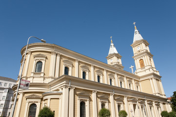 Fototapeta na wymiar Cathedral of the Divine Saviour - Ostrava - Czech Republic
