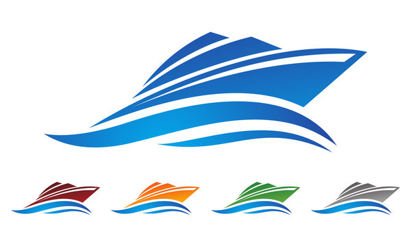 boat logo design