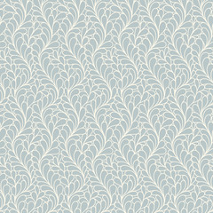 Seamless background in abstract style blue and beige  - 124411537