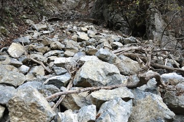 山崩れ