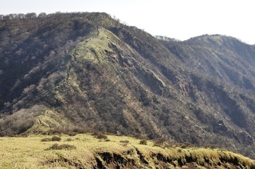 不動ノ峰より丹沢山