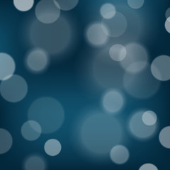 Festive background with bokeh defocused lights