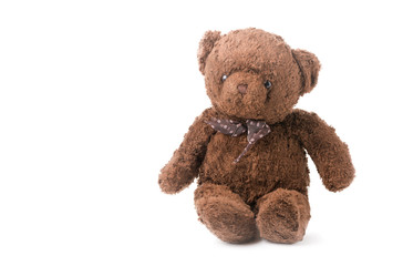 cute brown Teddy Bear isolated
