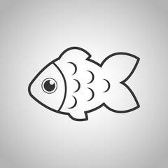 fish flat icon