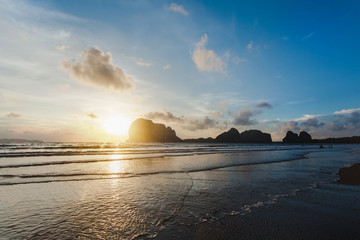Beautiful Sunset at Pak Meng Beach © eak8dda
