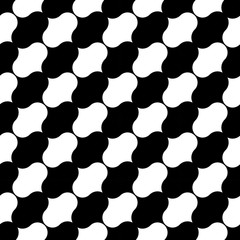 Vector modern abstract geometry tiles pattern. black and white seamless geometric background . subtle pillow and bed sheet design. creative art deco. hipster fashion print