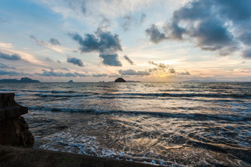Beautiful Sunset at Pak Meng Beach