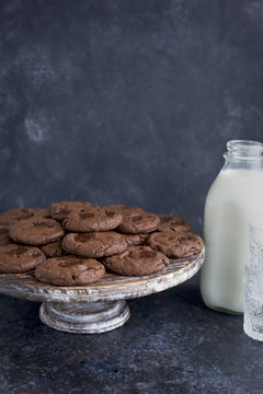 Triple Chocolate Cookies