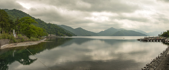 Naklejka premium Chuzenji Lake, Japan