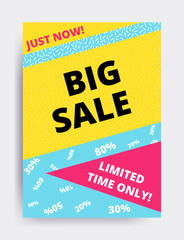 Sale banner template