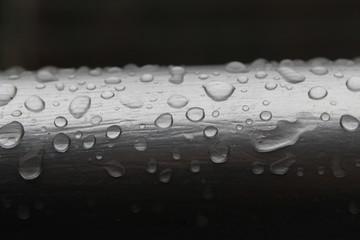 large drops of rain