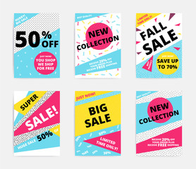 Sale banner template