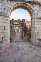 Ruins of the Carthusian monastery Scala Dei, the Cartoixa de Santa Maria d Escaladei, is one of the most important historic sites of Priorat. Founded in the 12th century of monks from the Provence