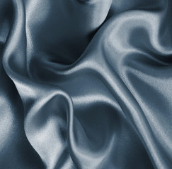 Smooth elegant grey silk or satin as background