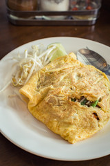 Fried noodle Thai style ,Padthai.