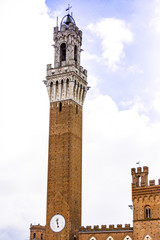 Obraz premium Town Hall of Siena in Tuscany
