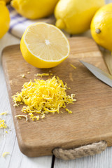 lemon zest