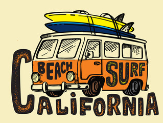 Vector surfing badge © bioraven