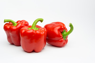 Pimientos California rojos