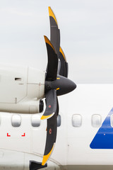 Turboprop engine and propeller