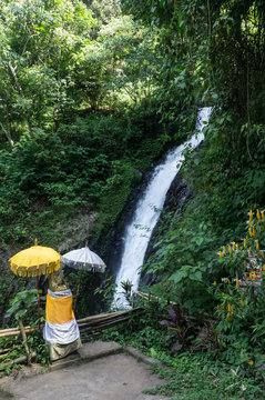 Gitgit twin waterfall, Bali, Indonesia