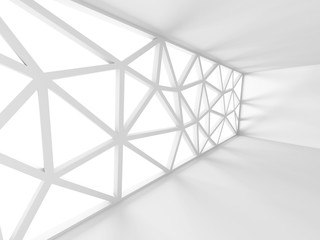 White Interior Design Architecture Background