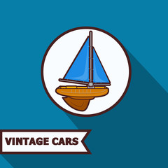 Sail Boat Vector