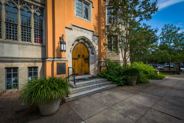 Exterior of the Trinity Episcopal Cathedral, in Columbia, South