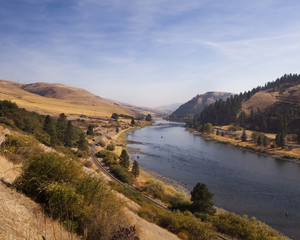 Fly fishing on the Clearwater river