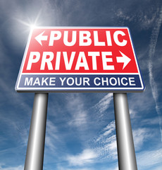 private or public