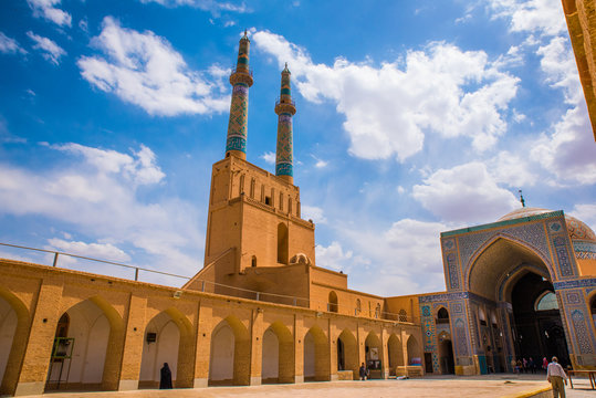 Mosquée Jâmeh à Yazd (Iran)