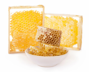 honey isolated on white background