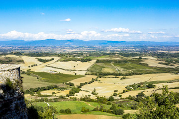 Obraz premium Landscape of Crete Senesi in Tuscany