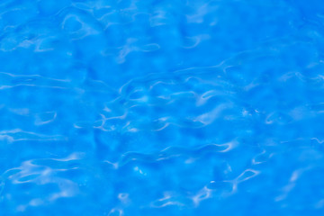 blured blue water background