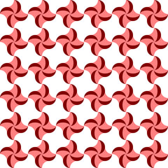 Seamless Curved Shape Pattern