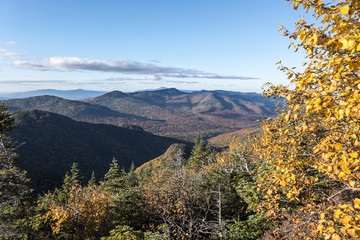Adirondack Mountains in Autumn