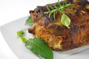 roast pork meat