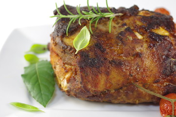 roast pork meat