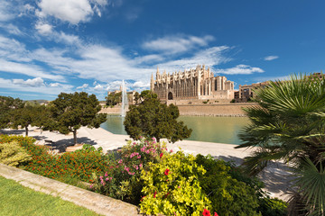 Palma de Mallorca - Kathedrale La Seu - Parc de la Mar - 2597 © Wolfgang Jargstorff