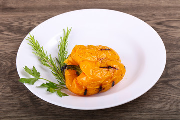 Grilled Yellow Pepper