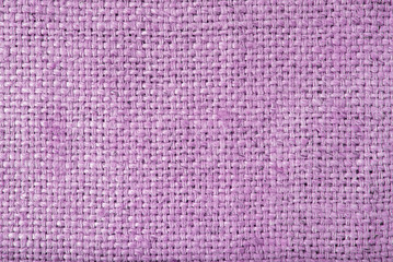 Purple sack texture background.Dark purple sack background.Dark violet sack background