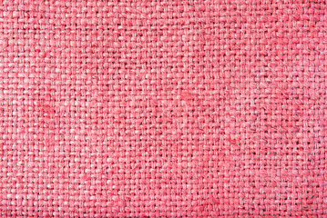 Fototapeta premium Red sack texture background.Red sack background