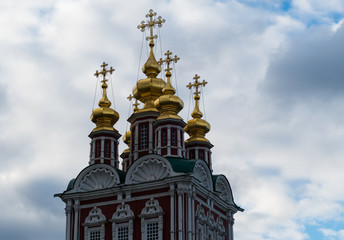 Fototapeta na wymiar Novodevichy Convent tower
